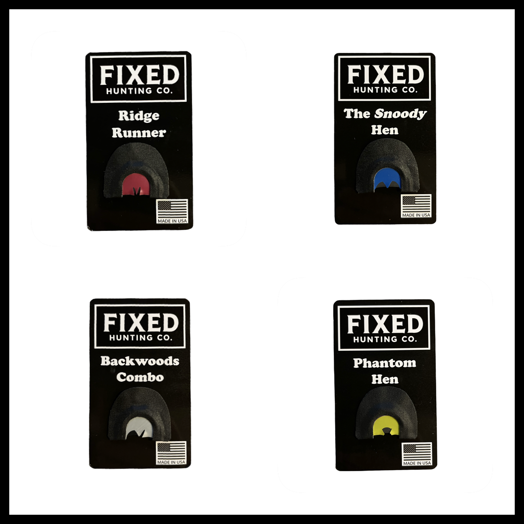 Turkey Mouth Call - 4 Pack