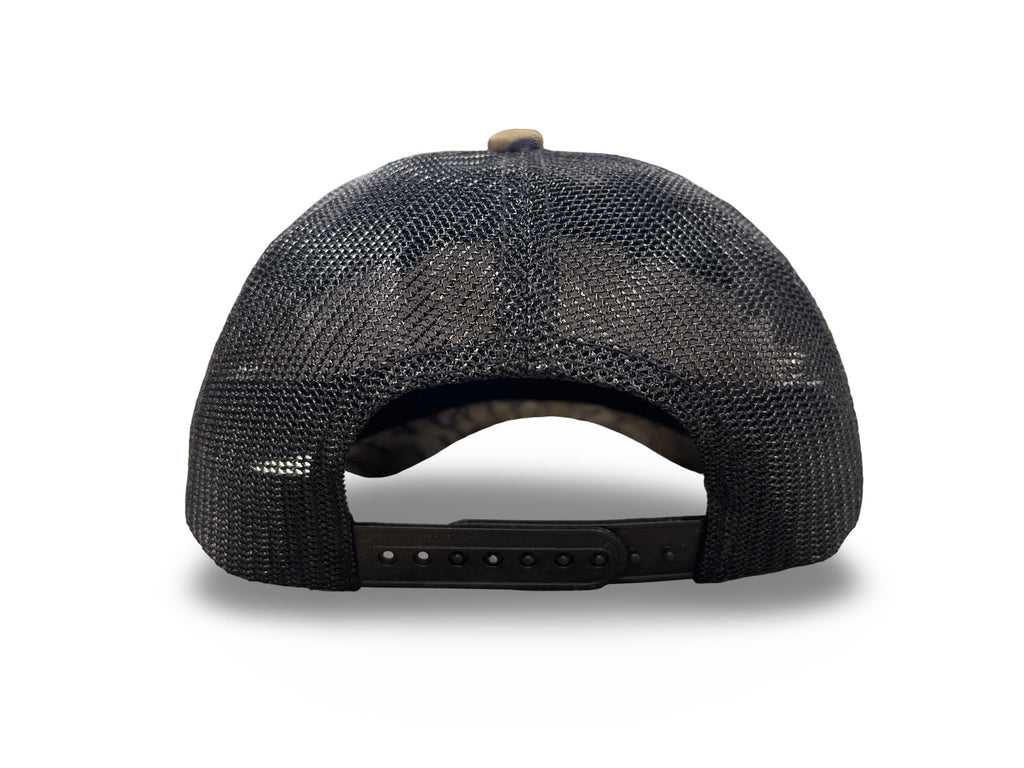 Camo with Black Mesh