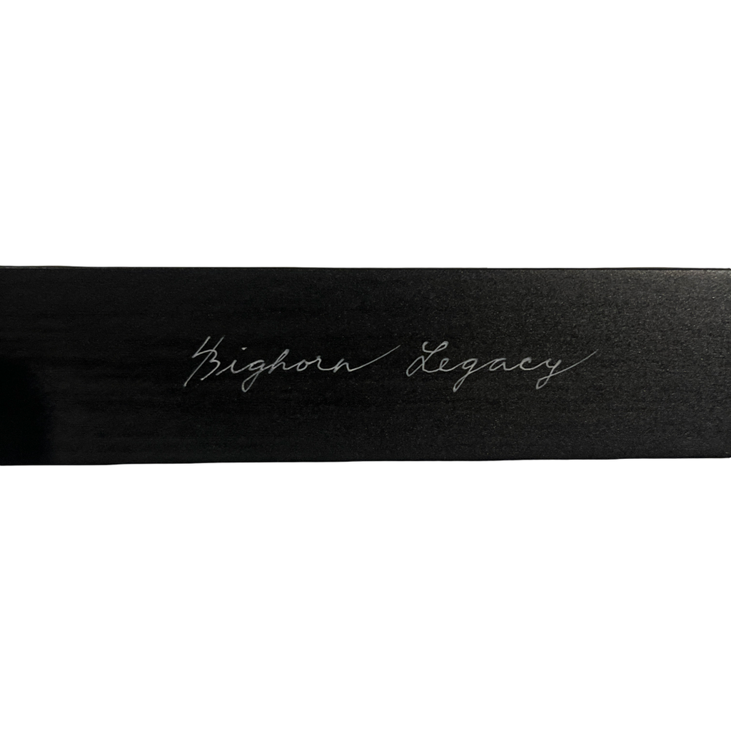 45 lbs. "The BigHorn Legacy" Bow - Ebony - Left Hand