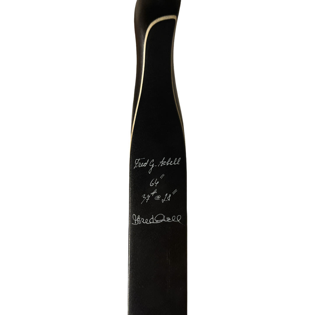 37 lbs. "The BigHorn Legacy" Bow - Ebony - Right Hand