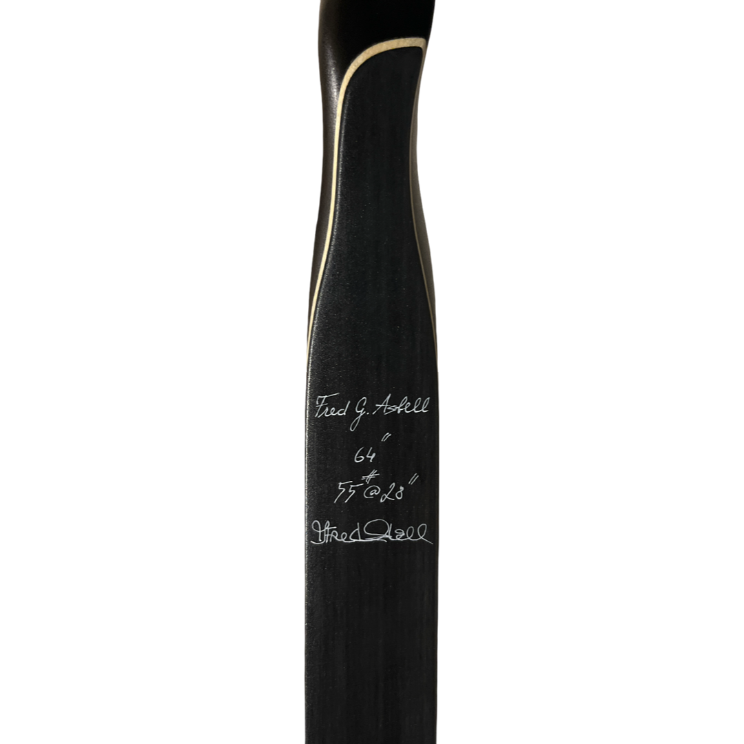 55 lbs. "The BigHorn Legacy" Bow - Ebony - Right Hand