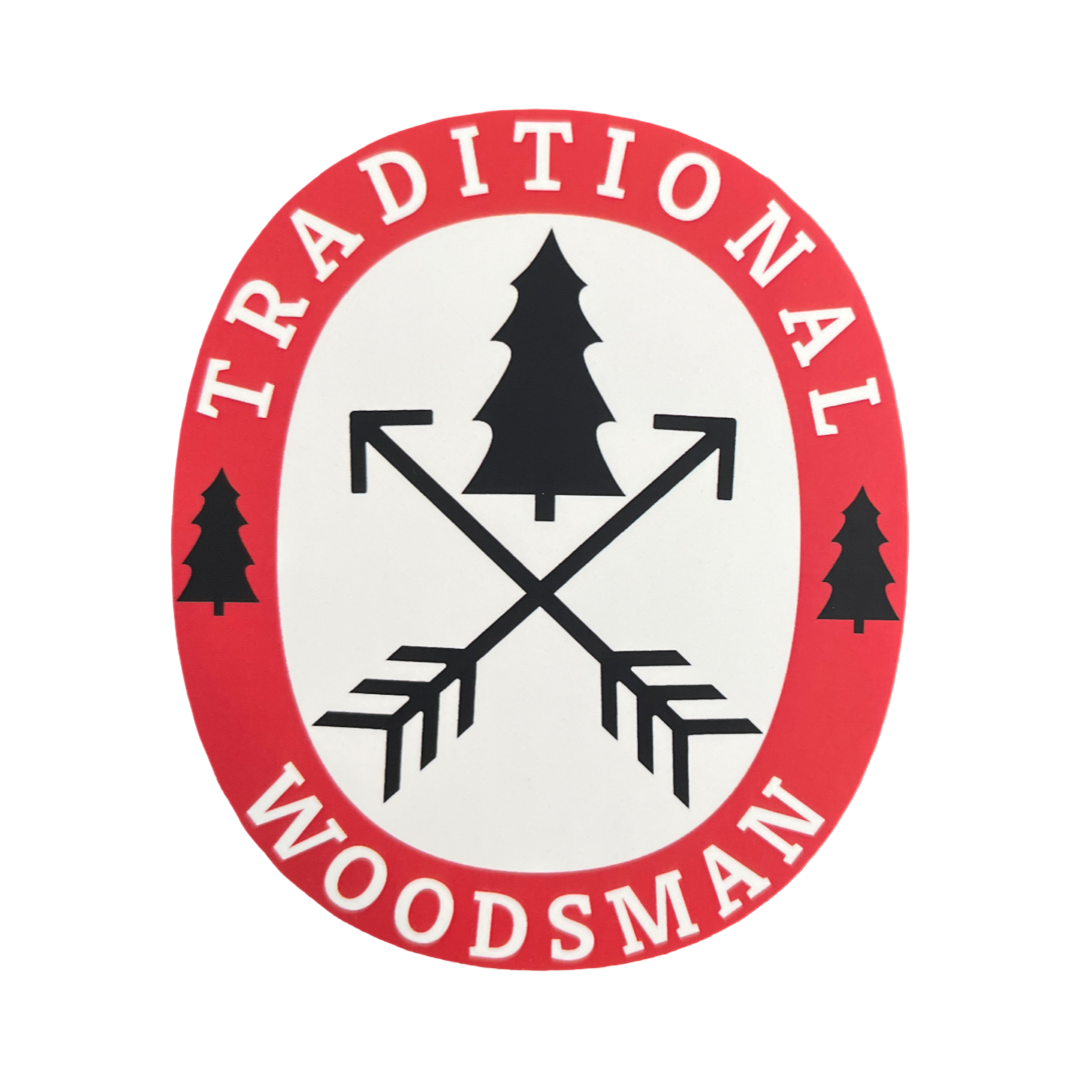 Traditional Woodsman Sticker